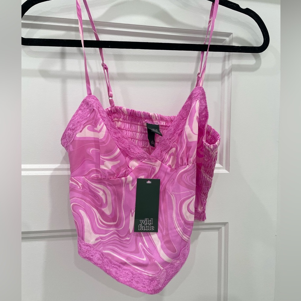 Pink top